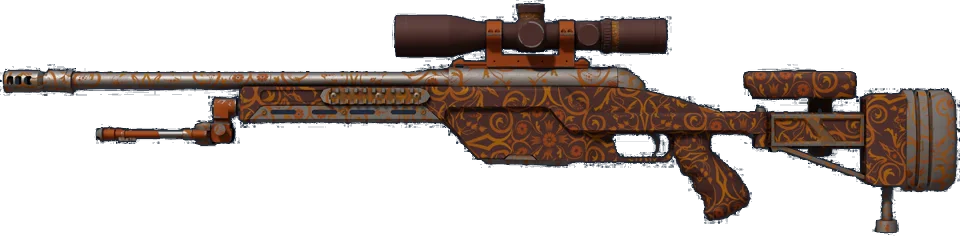 SSG 08 | Orange Filigree