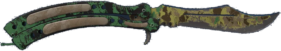 Butterfly Knife Boreal Forest