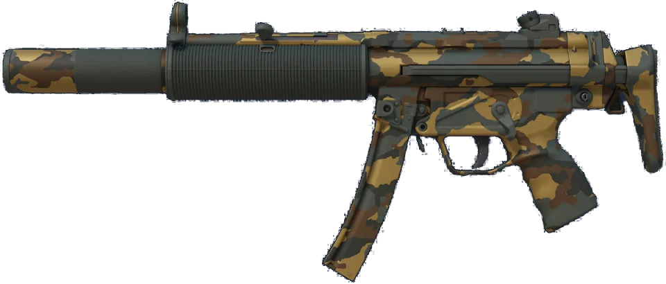 MP5-SD | Gold Leaf