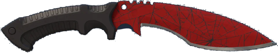 Kukri Knife Crimson Web