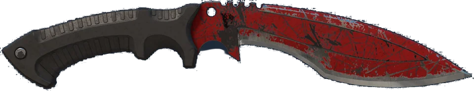 Kukri Knife Crimson Web