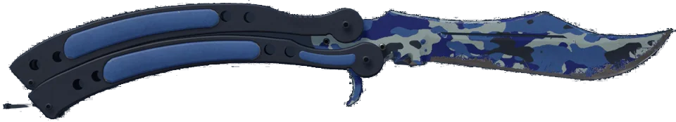 Butterfly Knife Bright Water