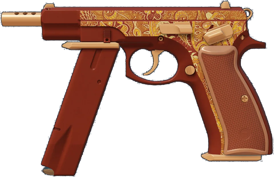 CZ75-Auto | Honey Paisley
