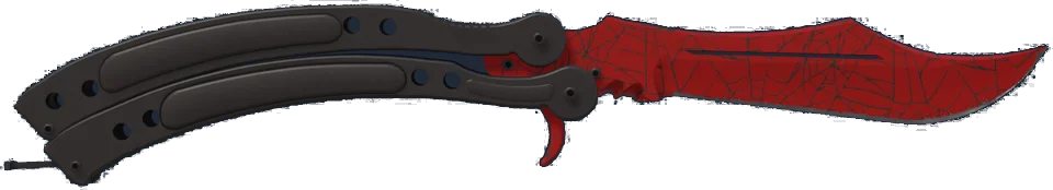 ★ Butterfly Knife | Crimson Web