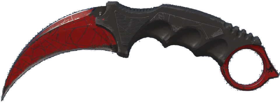 Karambit Crimson Web