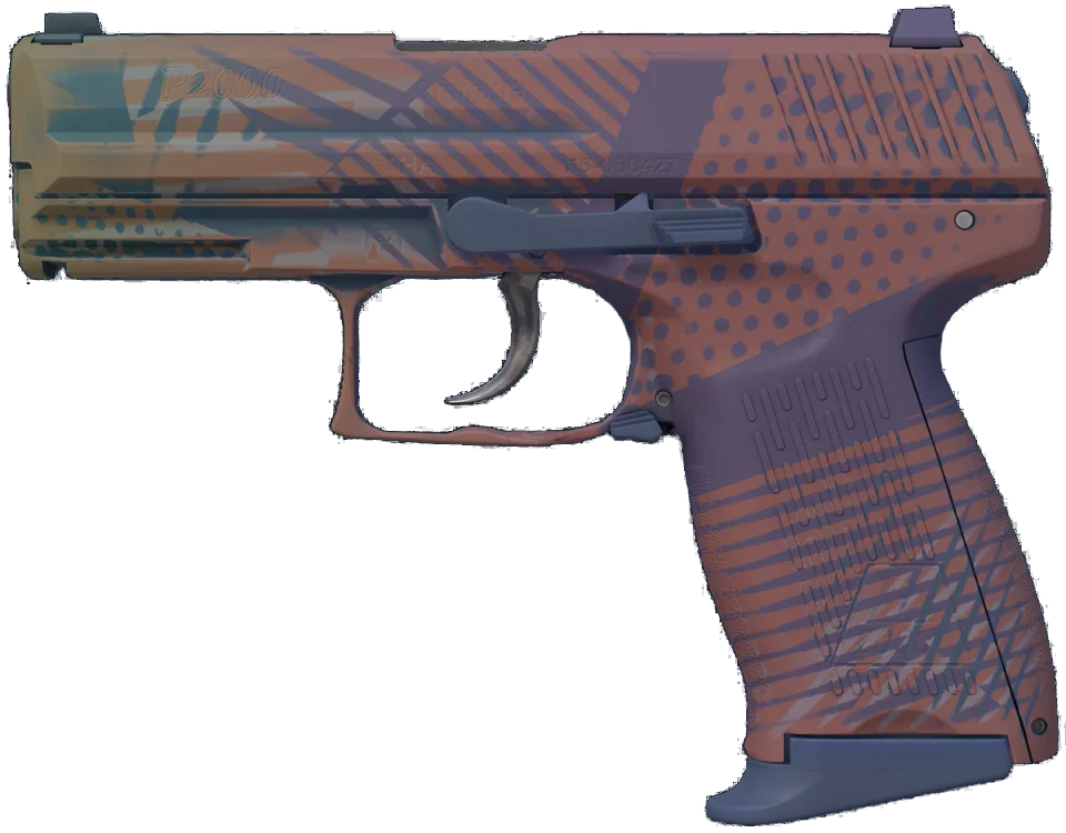 P2000 | Coral Halftone