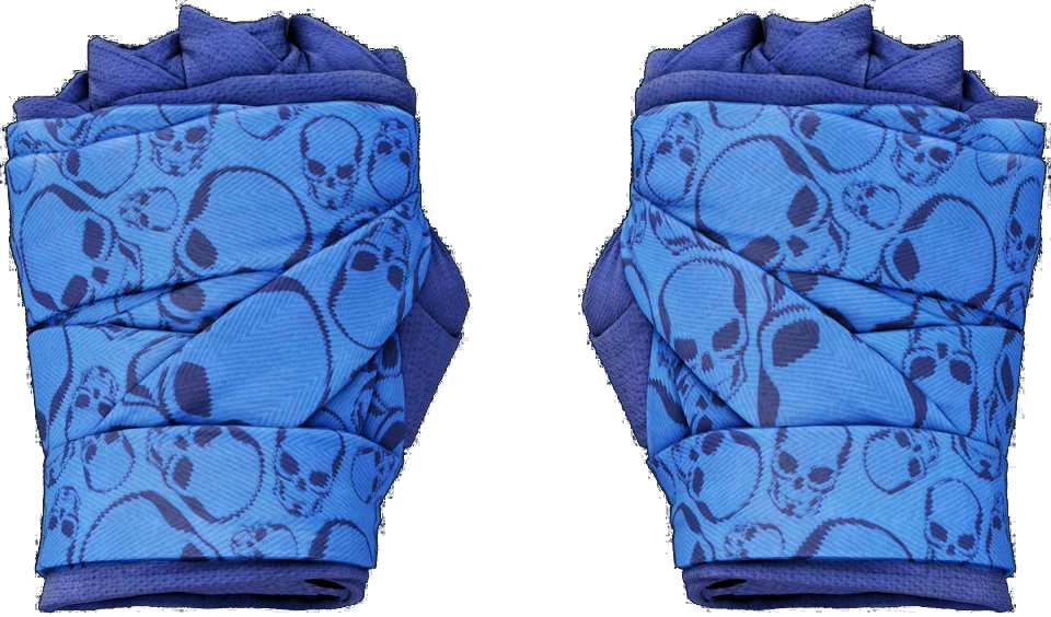 ★ Hand Wraps | Cobalt Skulls