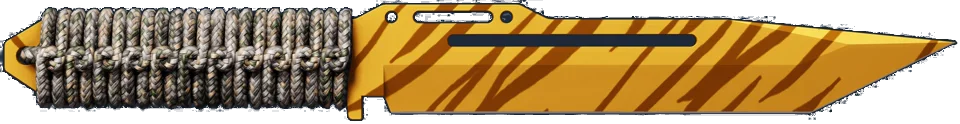 ★ Paracord Knife | Tiger Tooth