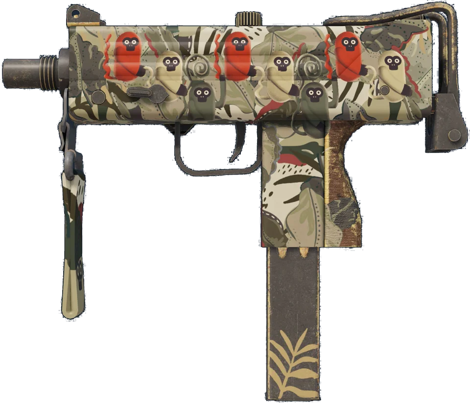 MAC-10 | Monkeyflage