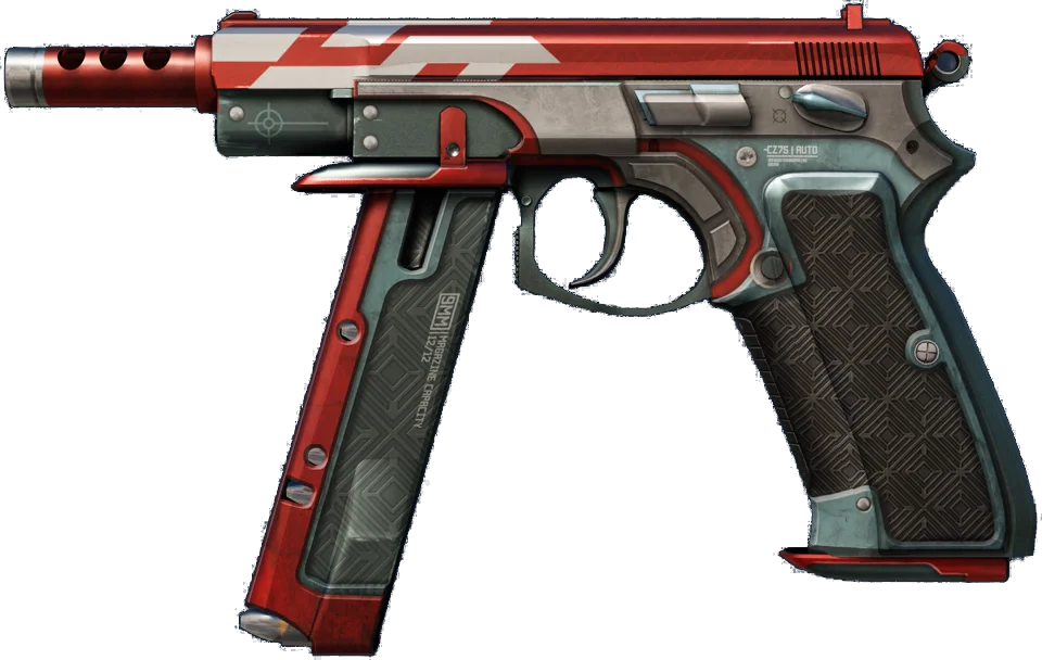 CZ75-Auto | Red Astor