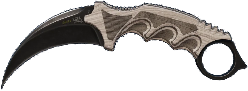★ Karambit | Black Laminate