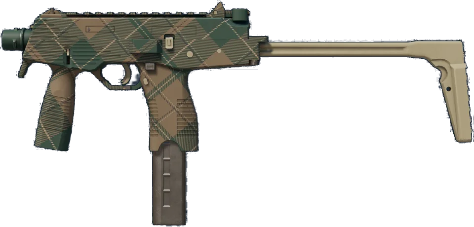 MP9 | Green Plaid
